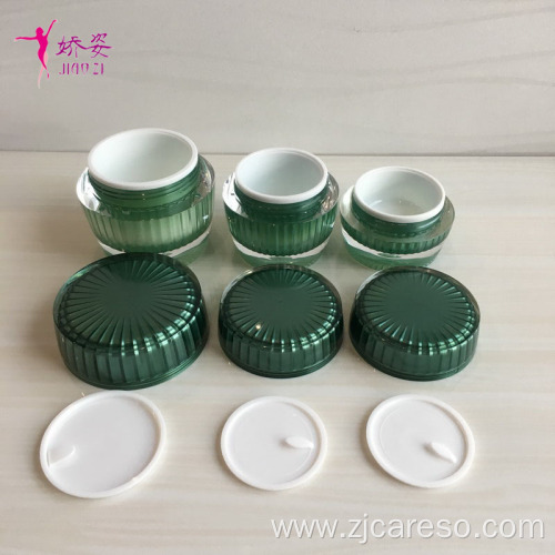 Sets Plastic Crystal Lotion Bottle Cream Jar